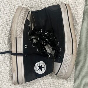 Converse platform high tops